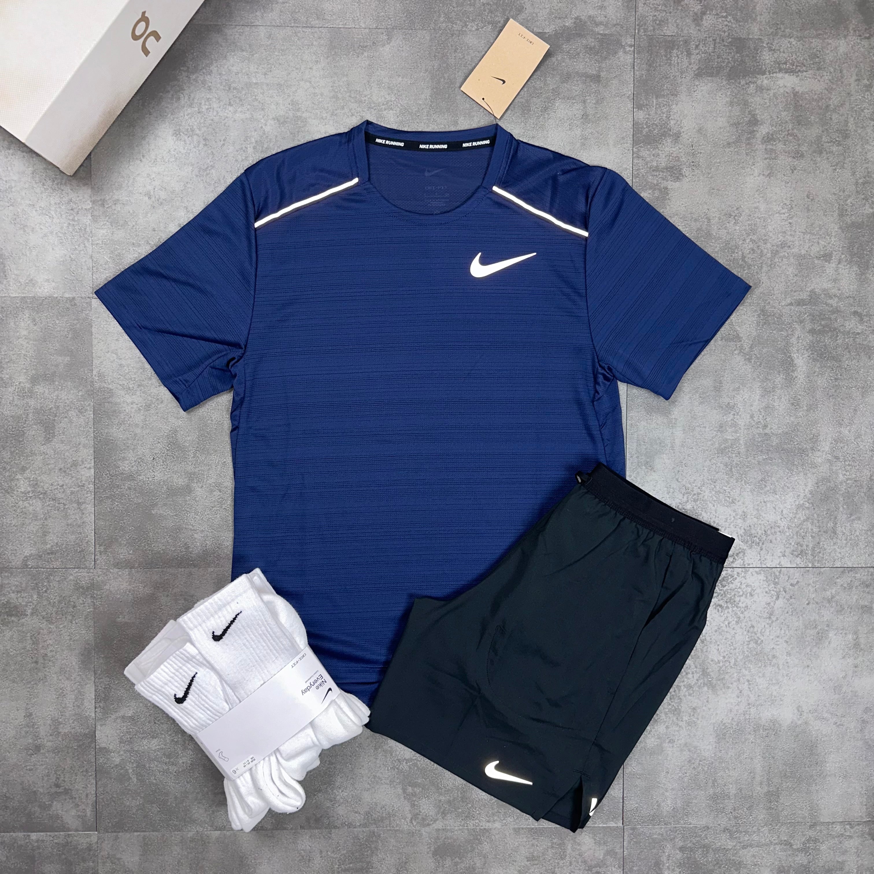 nike miler pacific blue