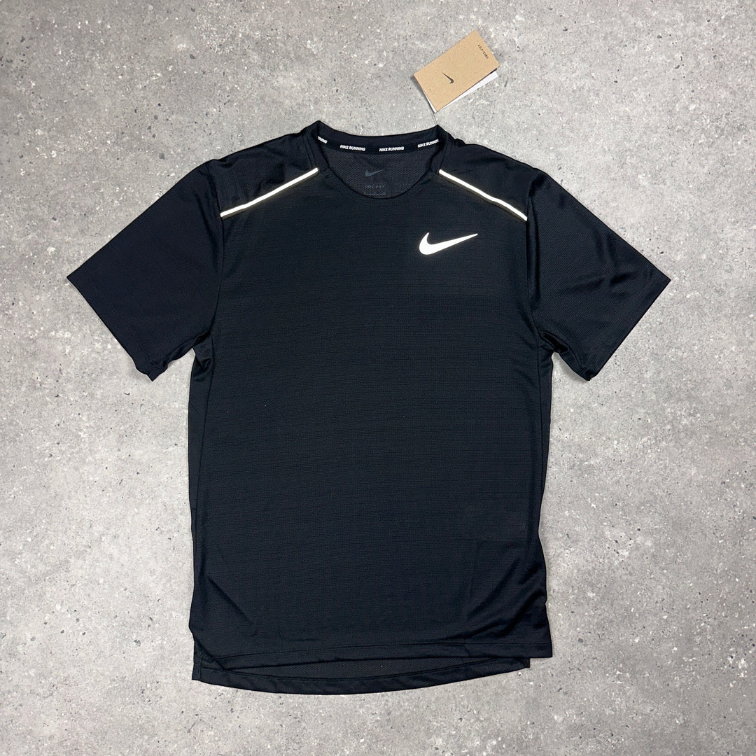 Nike Miler T-Shirt Black