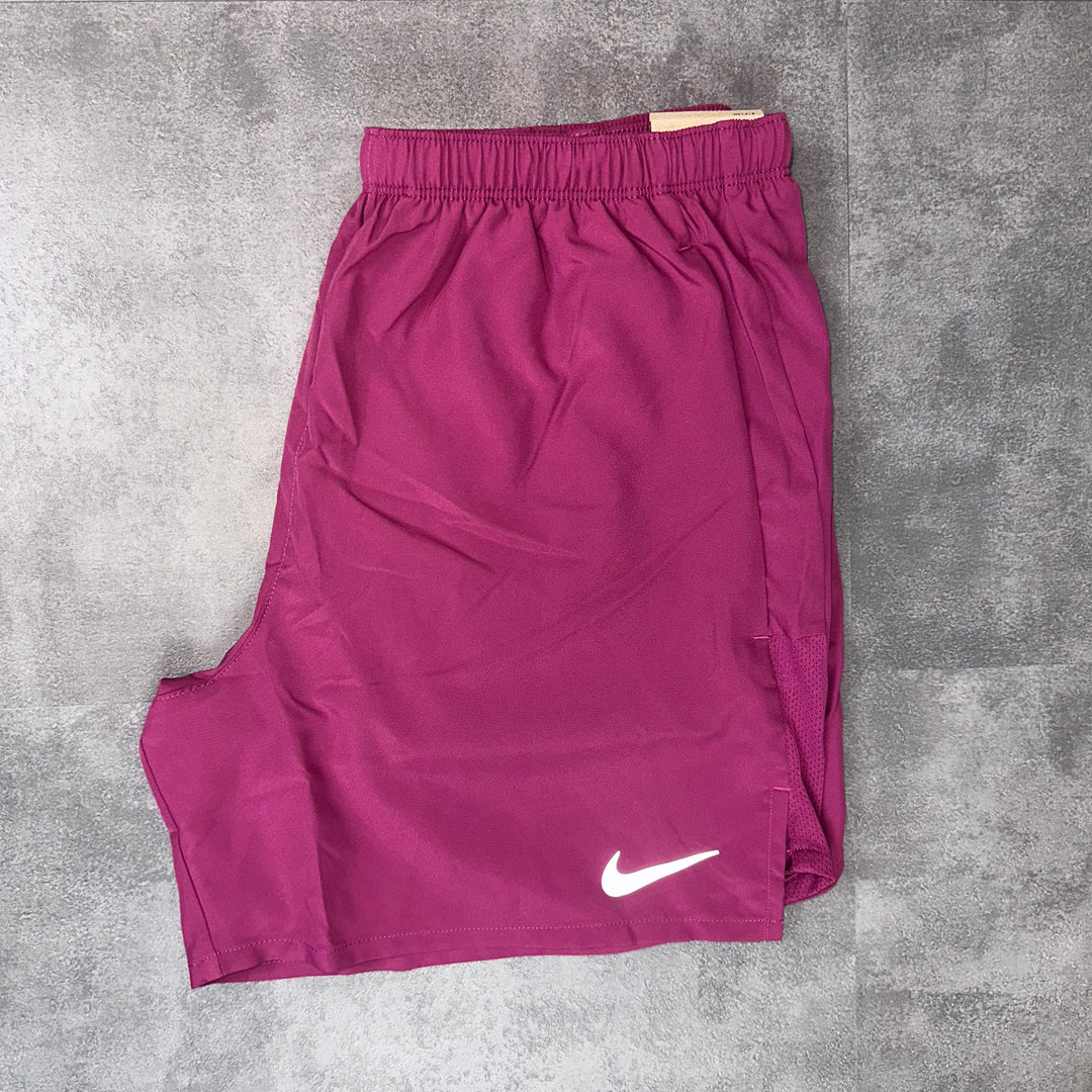 nike challenger shorts beetroot