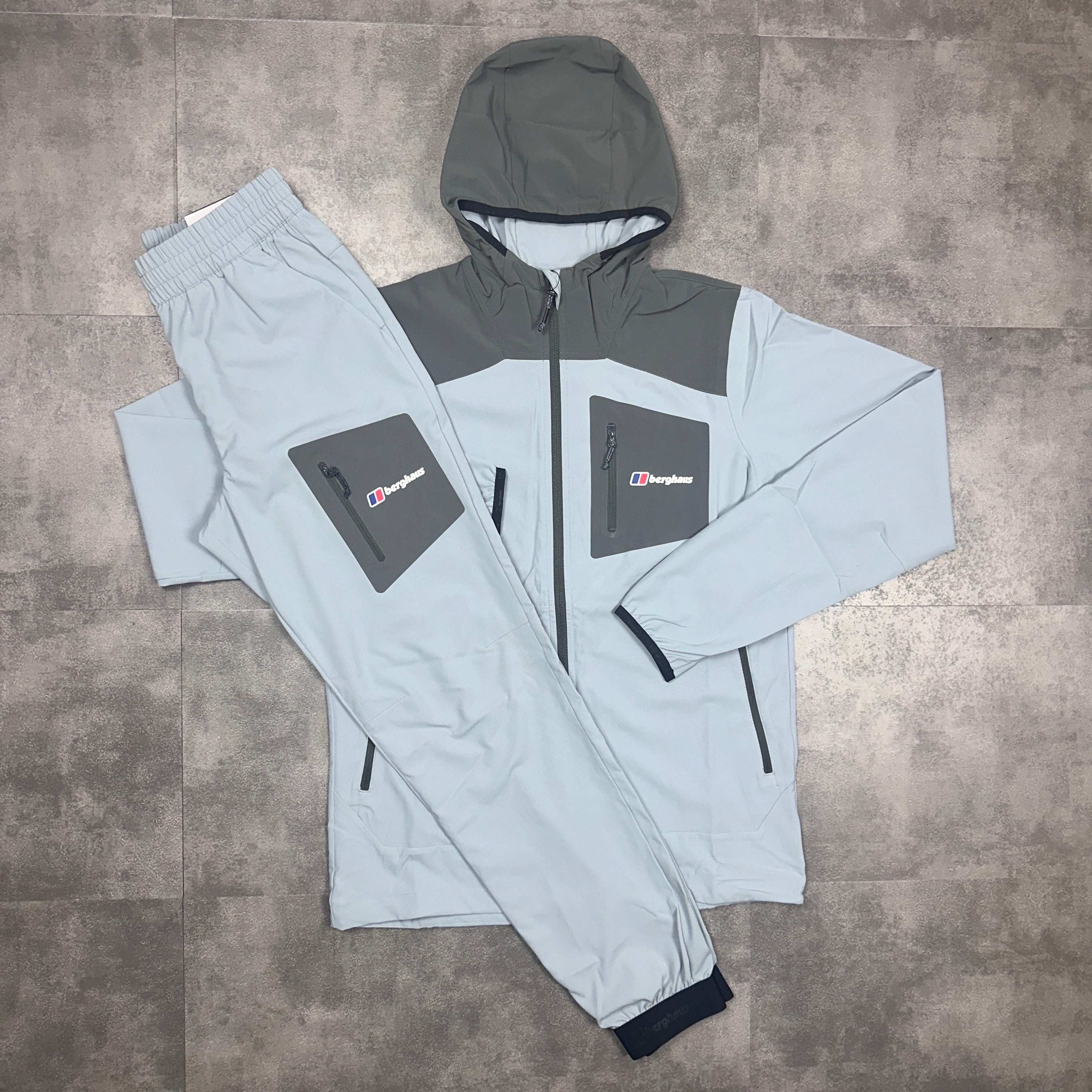 Berghaus Intervale Tracksuit Grey/Charcoal Grey ActivizeUk