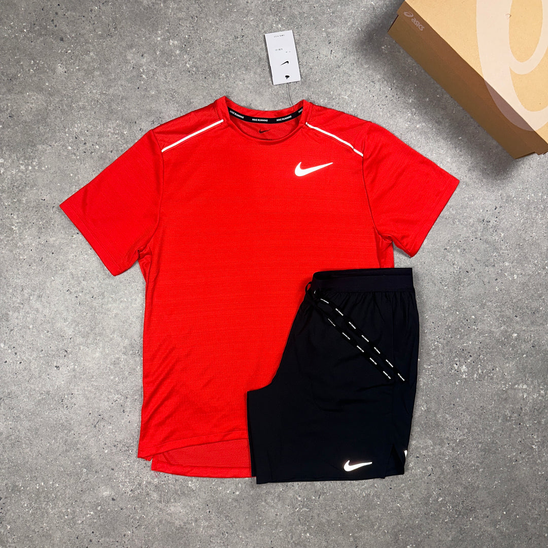 Nike Miler T-Shirt Chilli Red