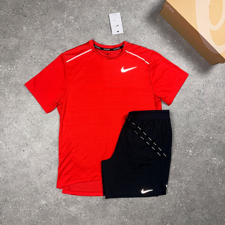 Nike Miler T-Shirt Chilli Red