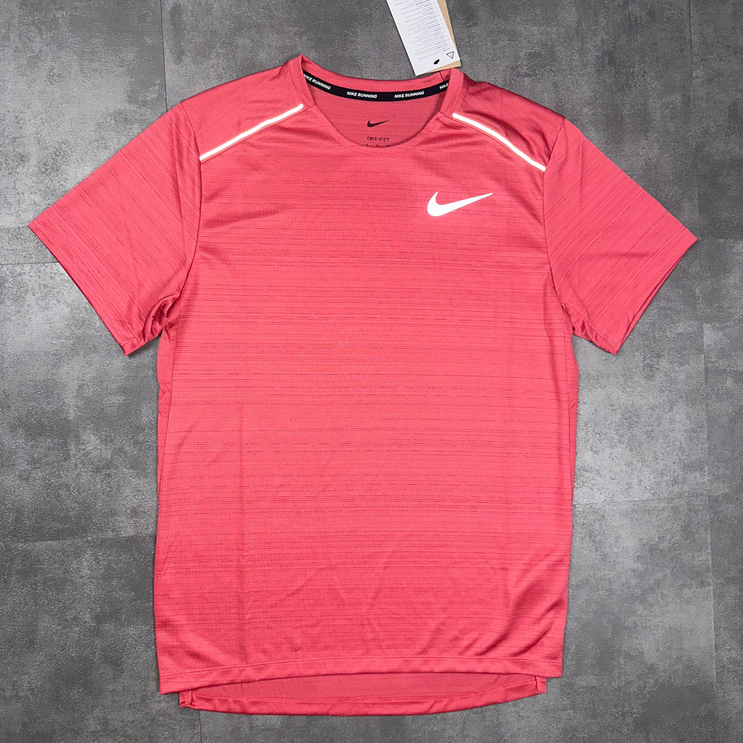 Nike Miler T-Shirt Adobe Red 