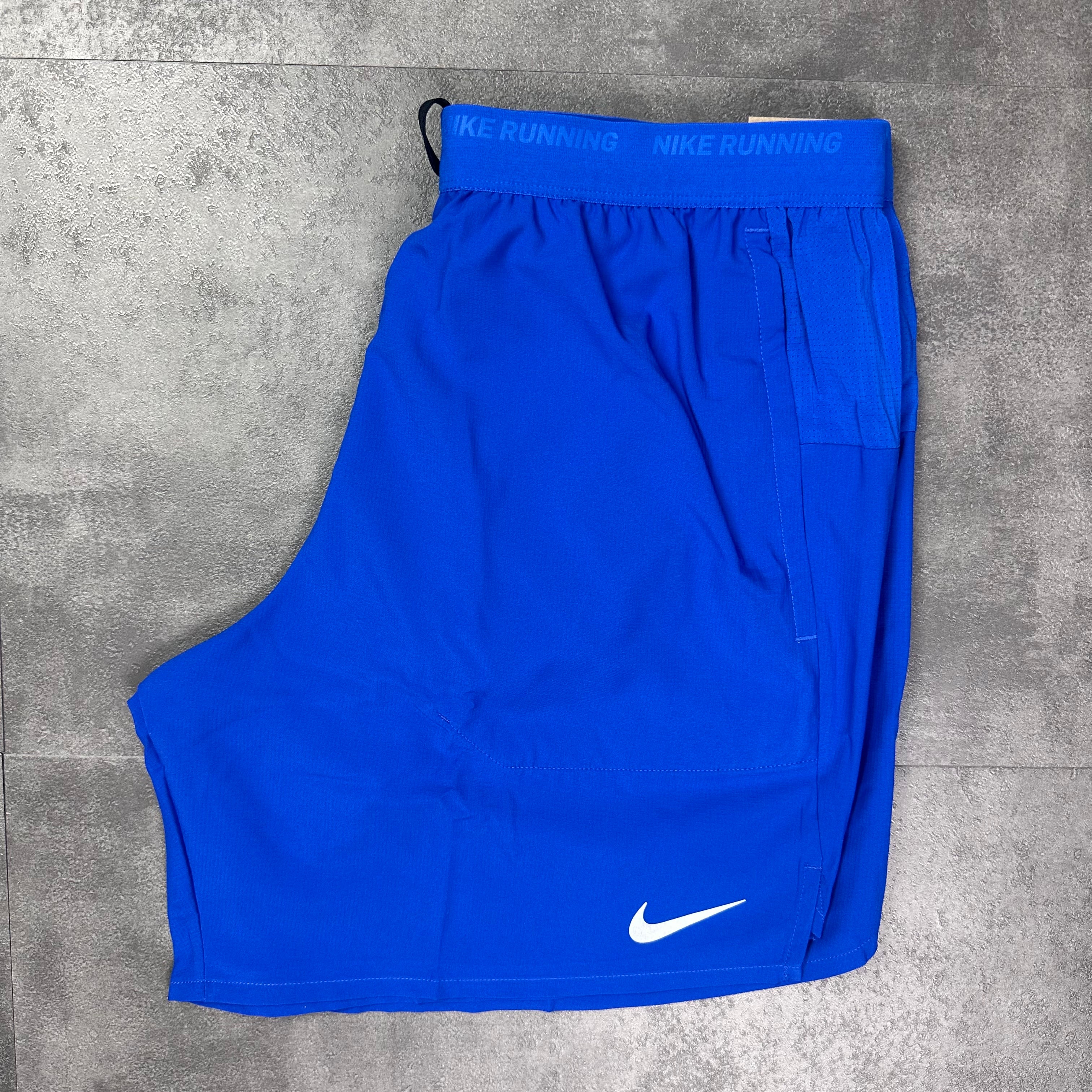 Nike flex shorts blue best sale