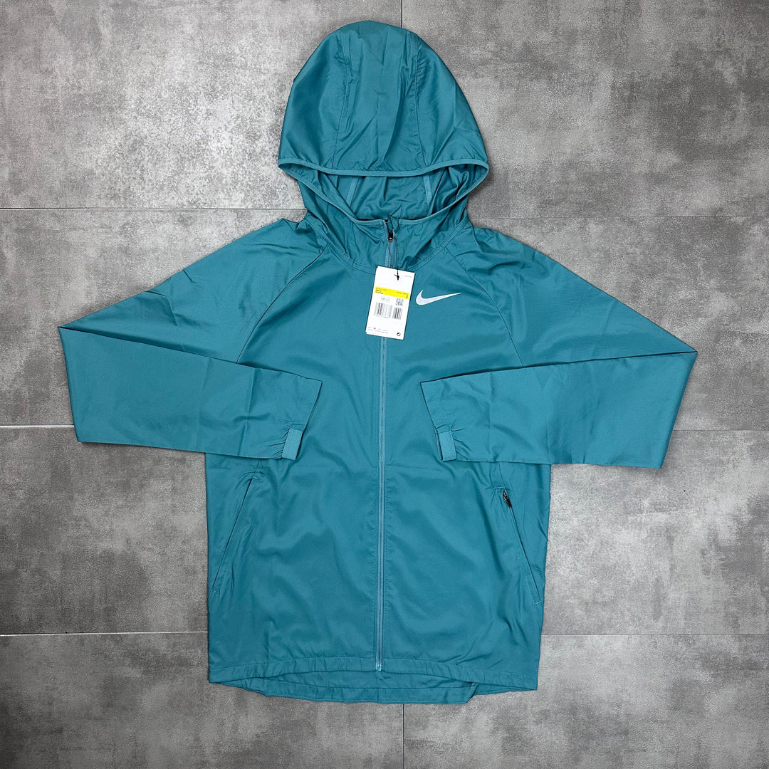 nike mineral windbreaker jacket teal 