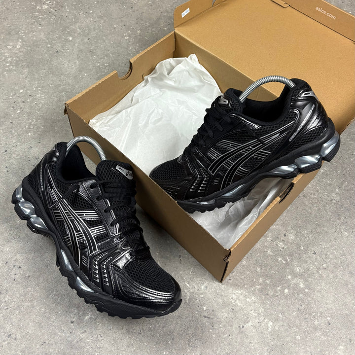 Asics Gel-Kayano 14's Black Pure Silver