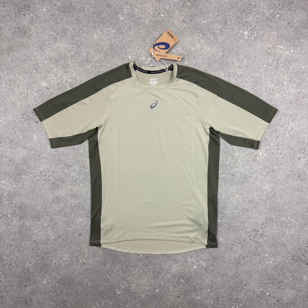 ASICS FUJITRAIL T-SHIRT - MANTLE GREEN