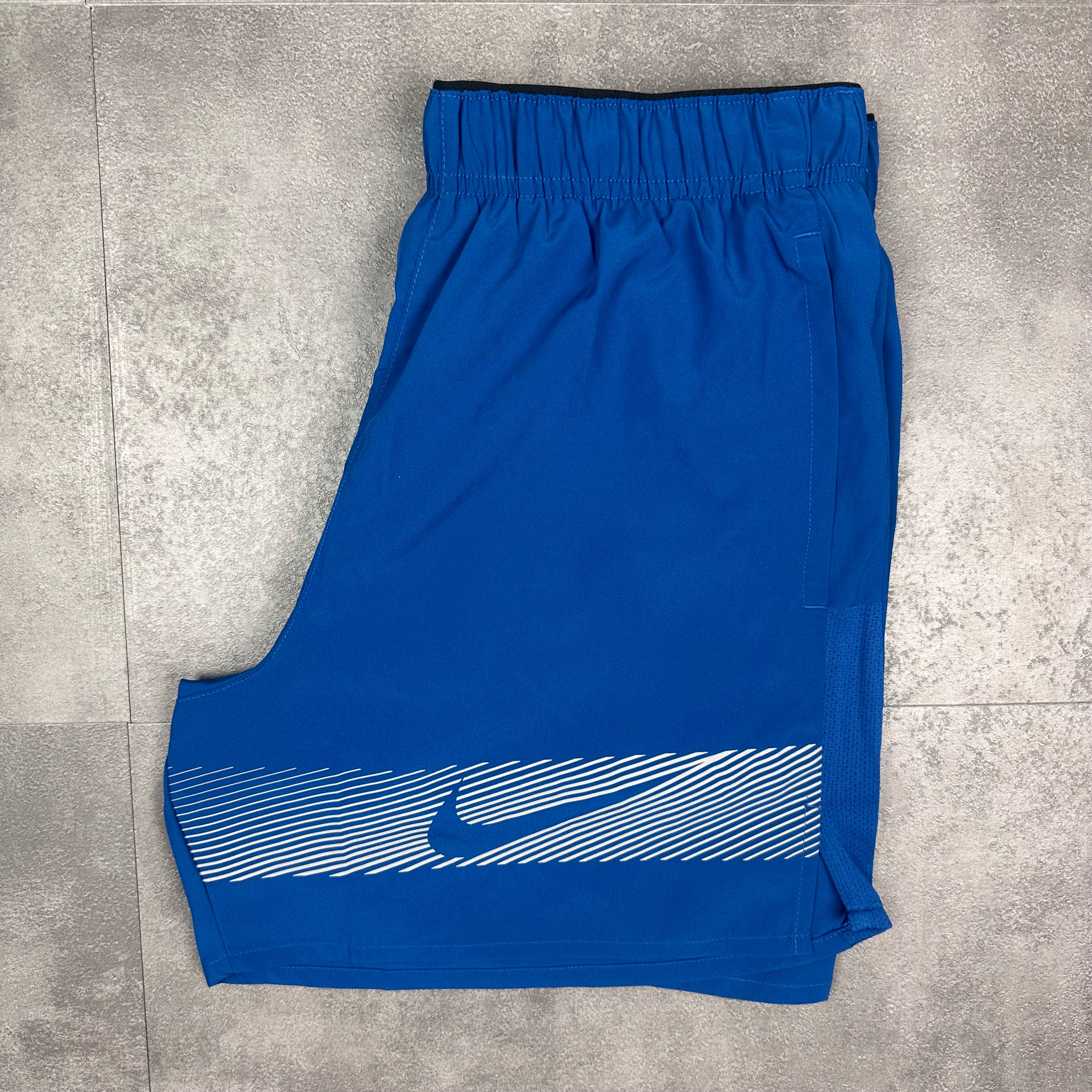 Nike 5 Challenger Shorts Thunder Blue