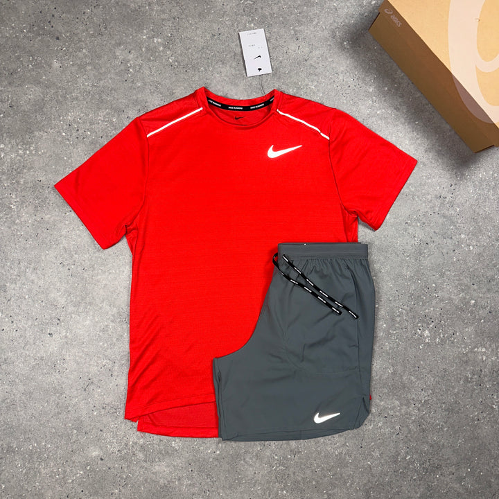 Nike Miler T-Shirt Chilli Red