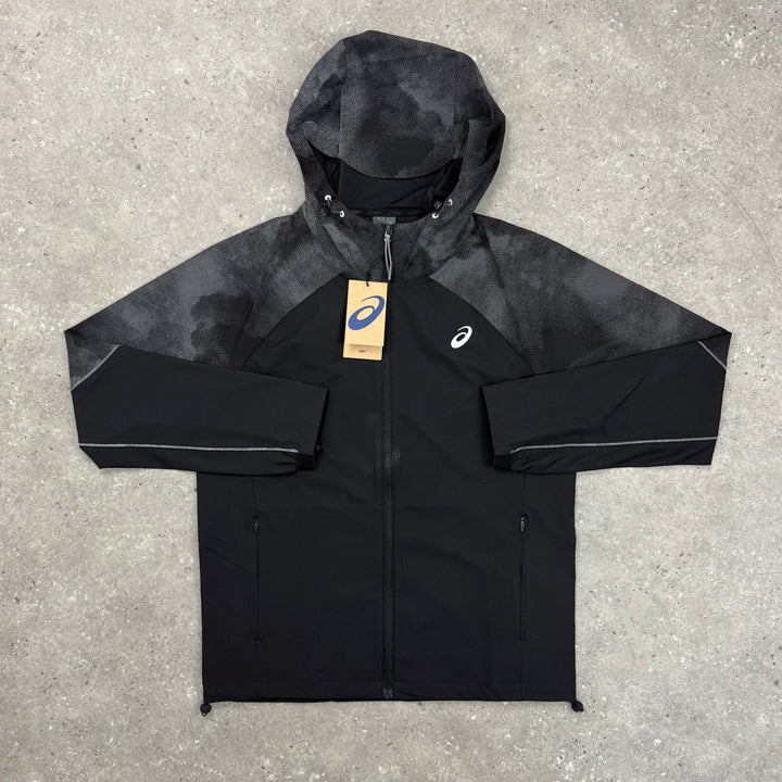 ASICS REFLECTIVE WINDRUNNER JACKET - BLACK
