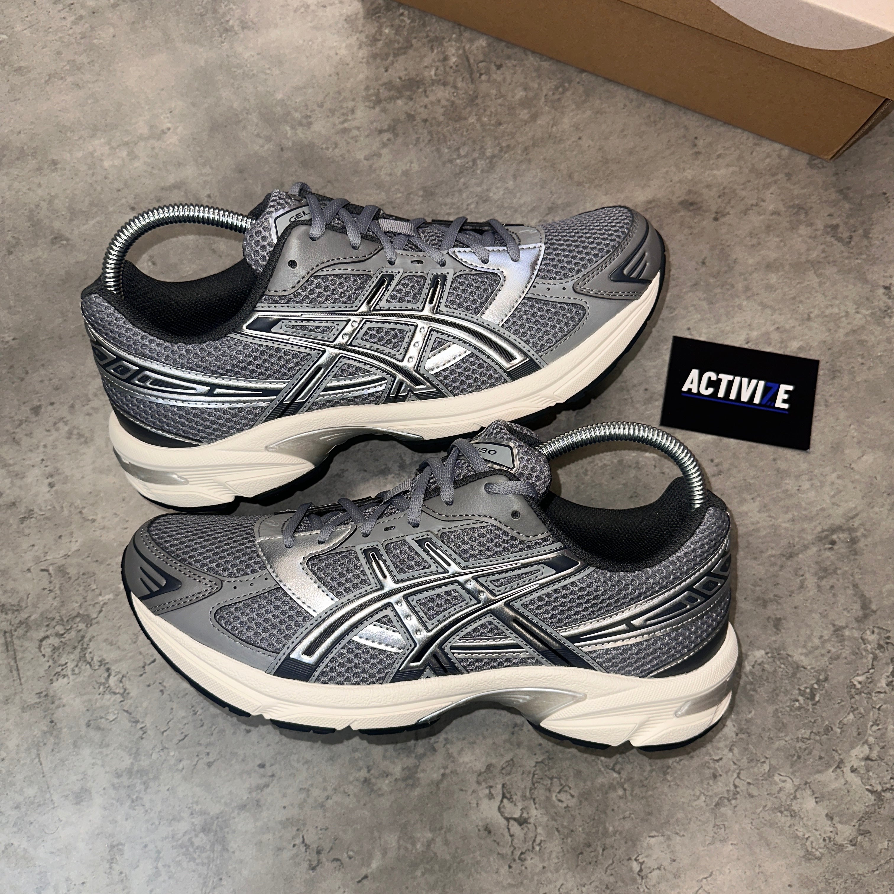 ◆正規品◆ASICS GEL-1130 GREY SILVER◆関税込◆男女共用◆人気 ASICS Gel-1130 Steel Grey Pure Silver Men's - 1201A934-020 - US