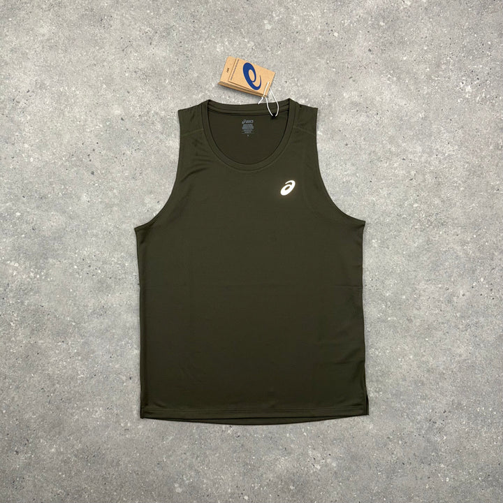 ASICS CORE VEST - BROWN STONE