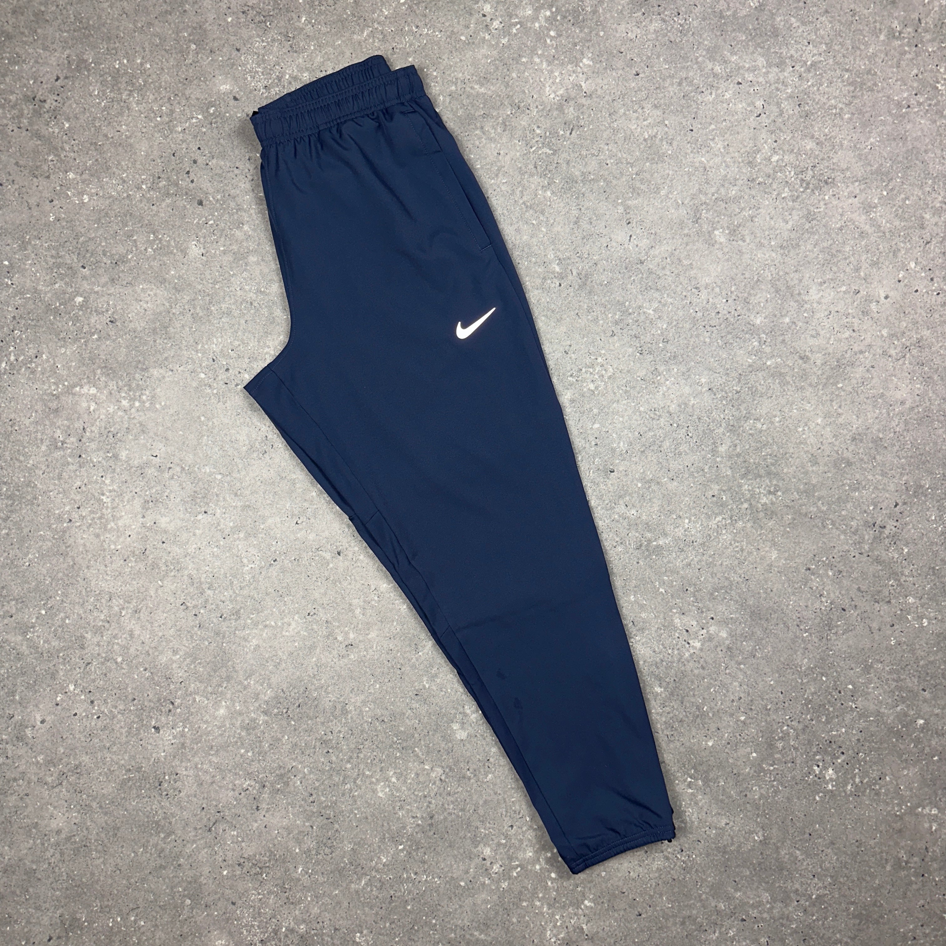 nike dri fit pants navy blue