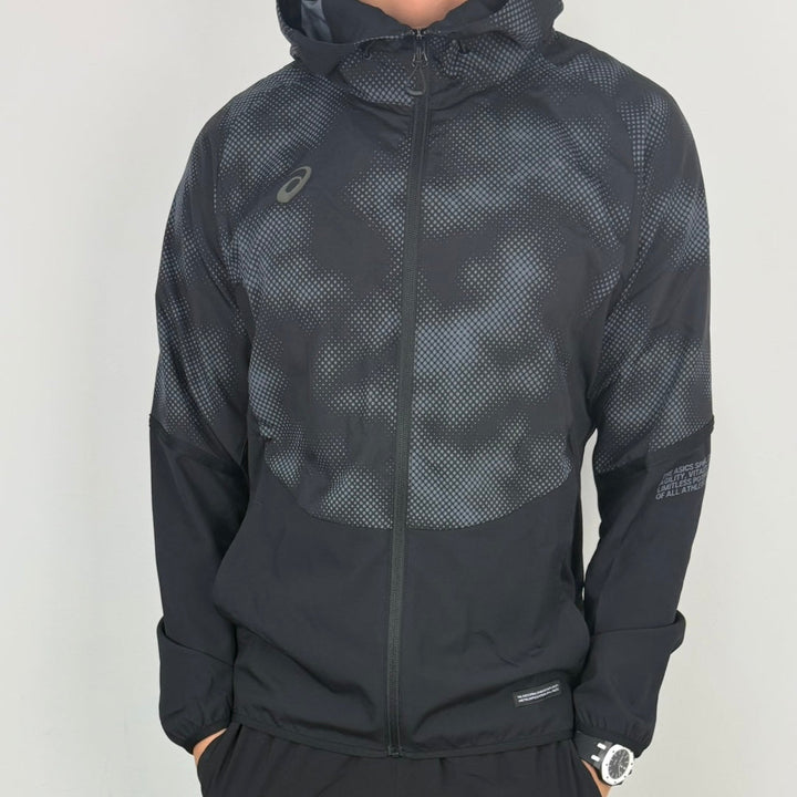 ASICS DIGITAL WINDRUNNER JACKET - BLACK