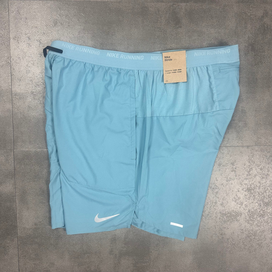 Nike 7" Flex Stride Shorts Denim Turqoise