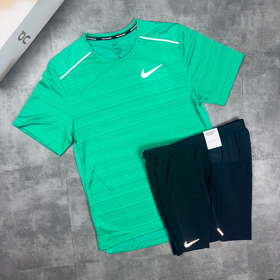 Nike Miler T-Shirt Emerald Green