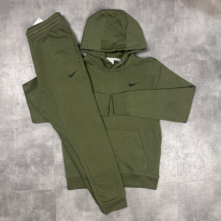 Nike Club Fleece Set Khaki Green, Nike Set, Activizeuk