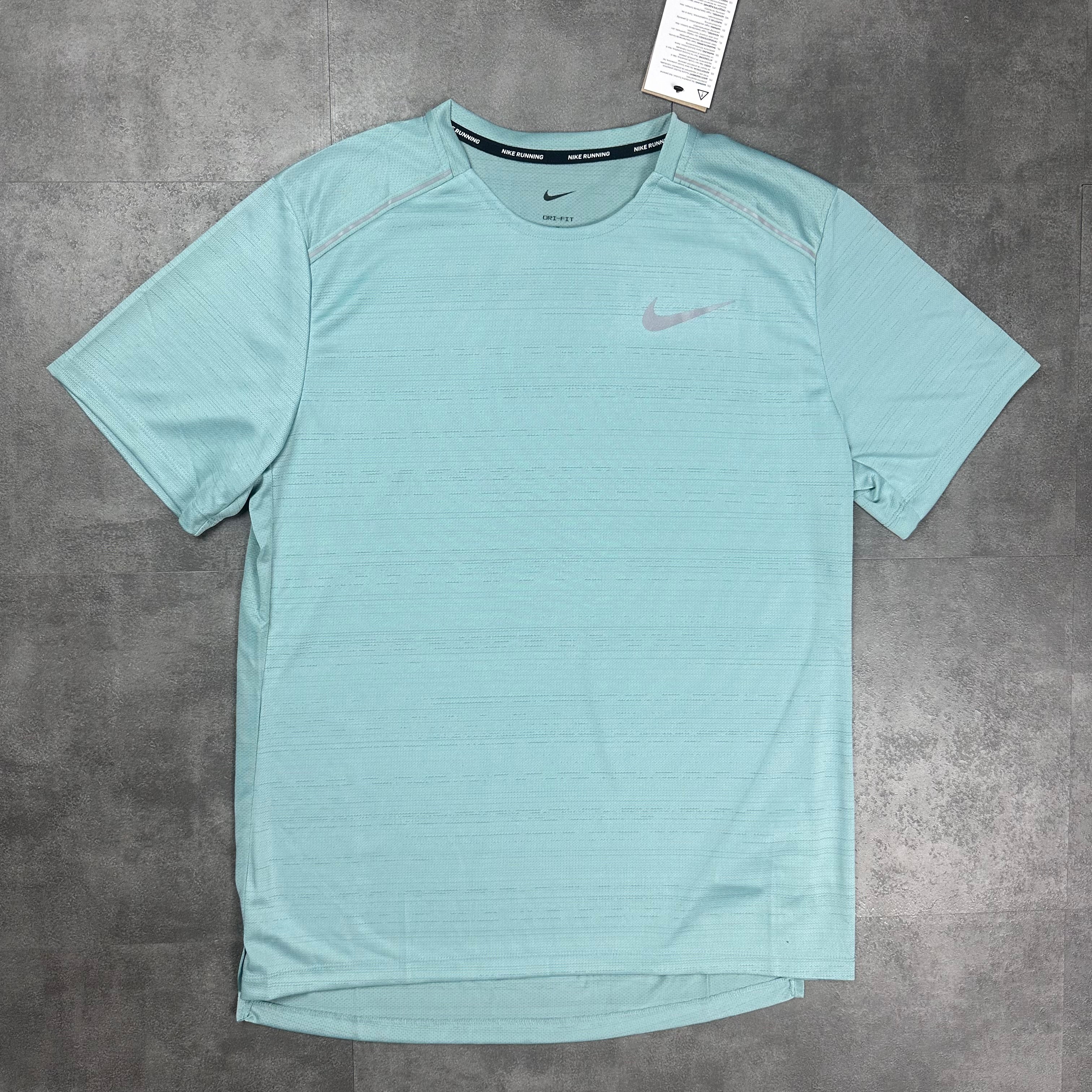 Nike Miler T Shirt Mineral