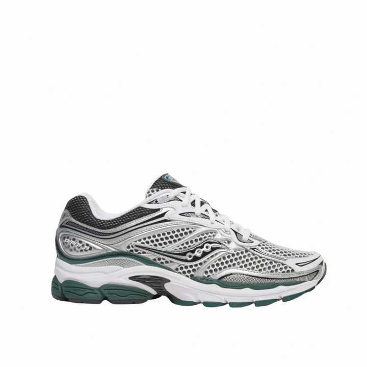 SAUCONY OMNI PRO GRID 9 - WHITE / PINE GREEN (NO BOX)