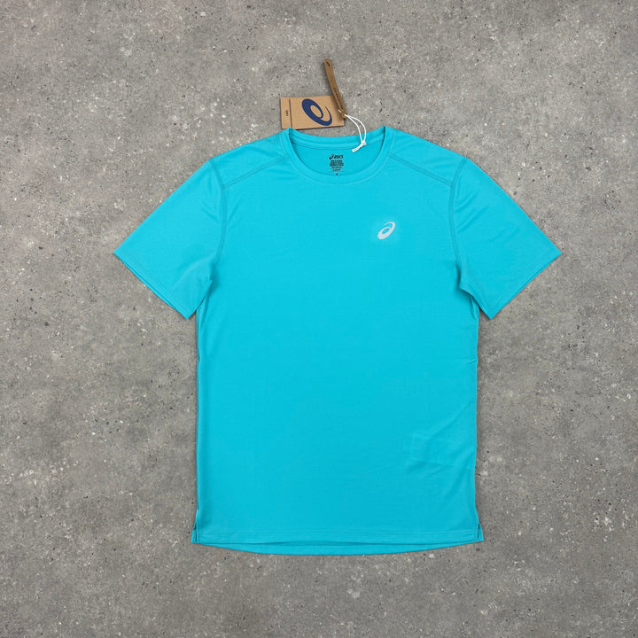 ASICS CORE T-SHIRT - ENERGY AQUA