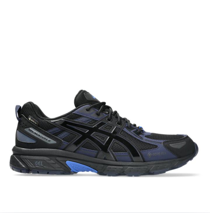 ASICS GEL VENTURE 6 - BLACK / ILLUSION BLUE GTX
