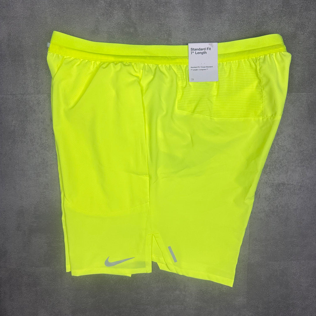 Nike 7" Flex Stride Shorts Neon