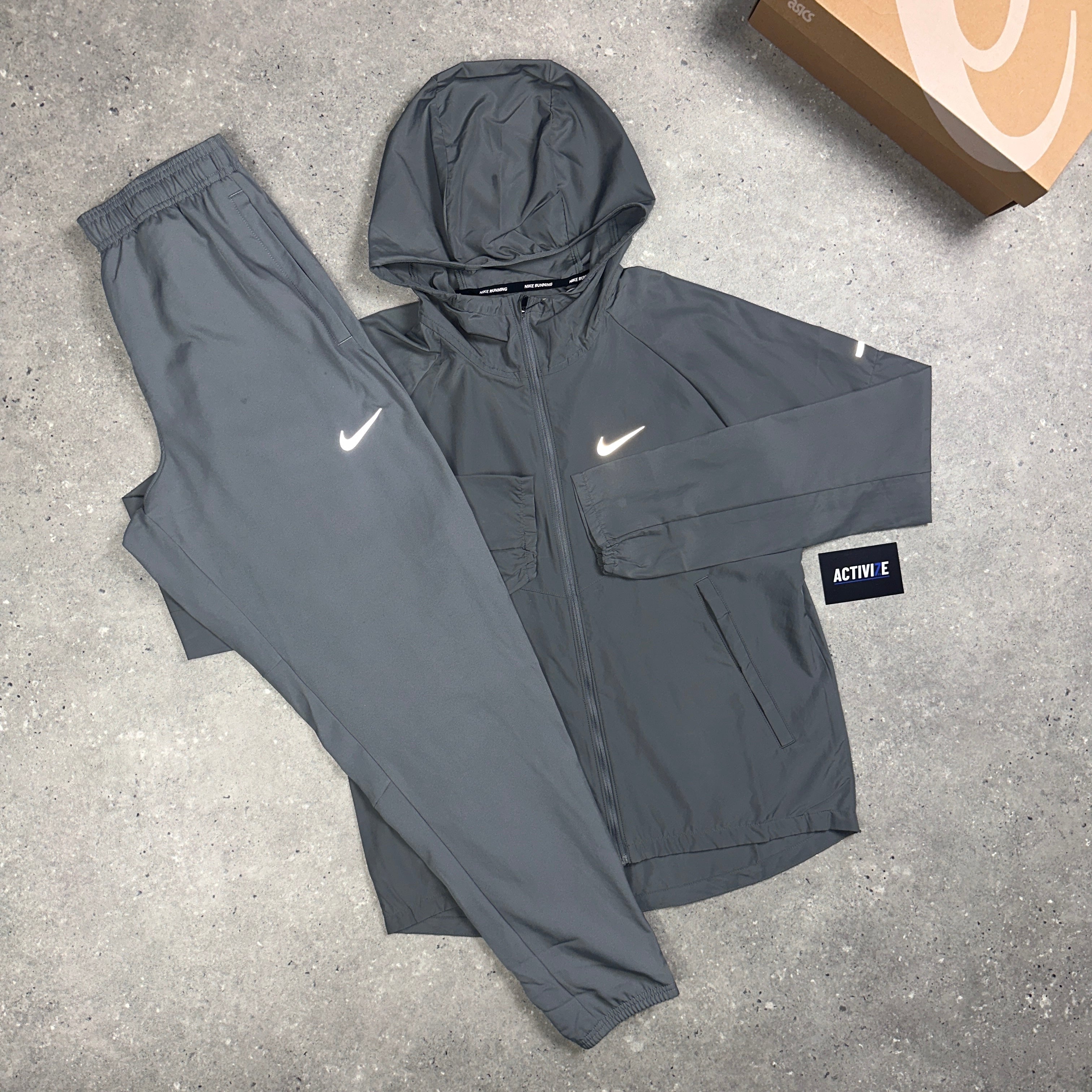nike flex pro jacket smoke grey