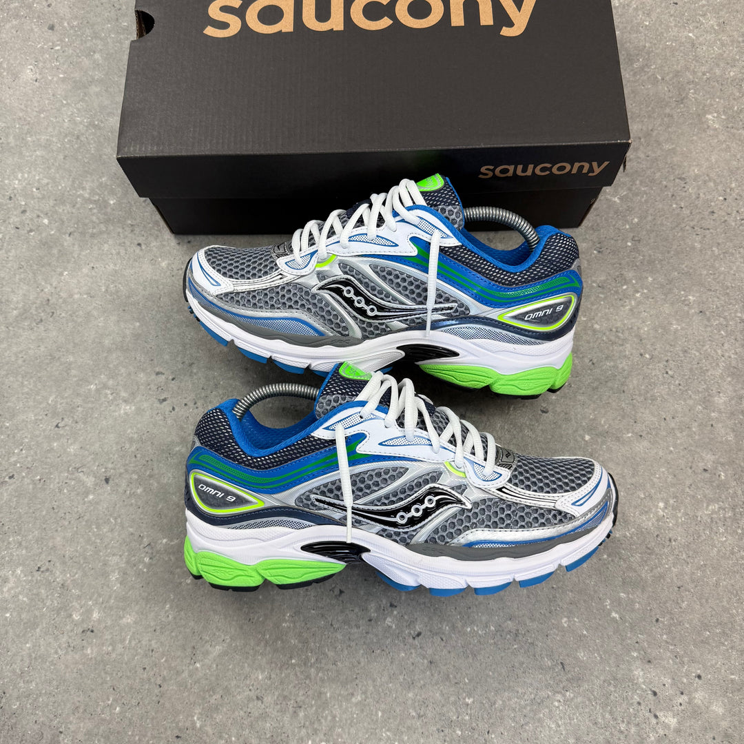 SAUCONY OMNI PRO GRID 9 - GREY/SLIME