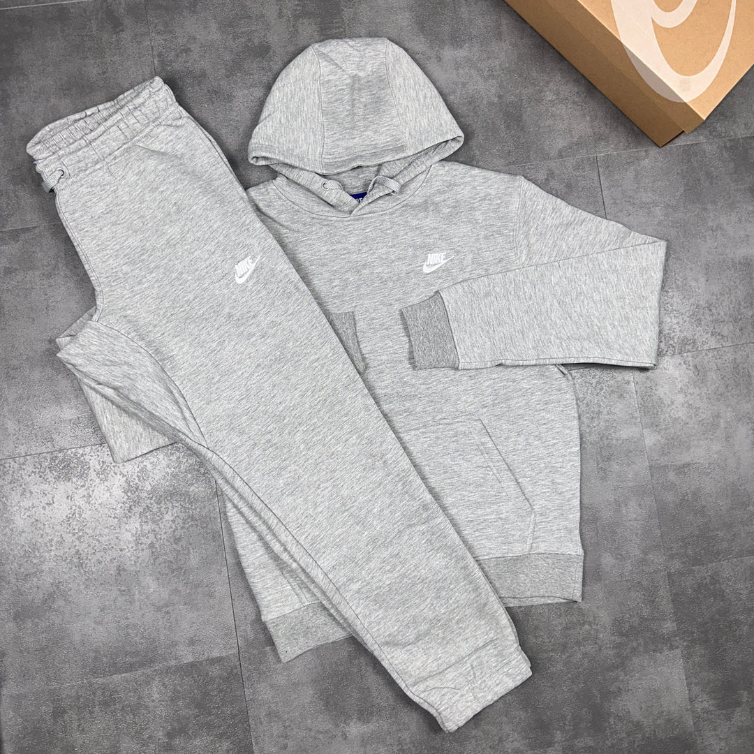 Nike Club Sports Fleece Tracksuit Grey