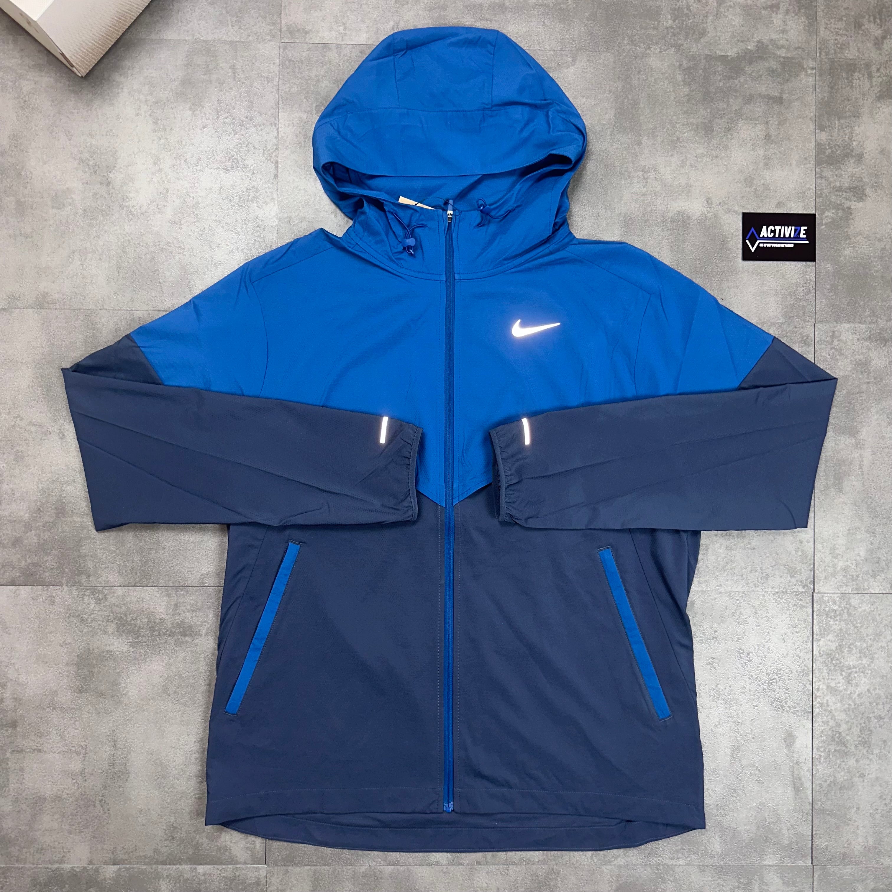 Nike UV Windbreaker Jacket Thunder Blue – ActivizeUk