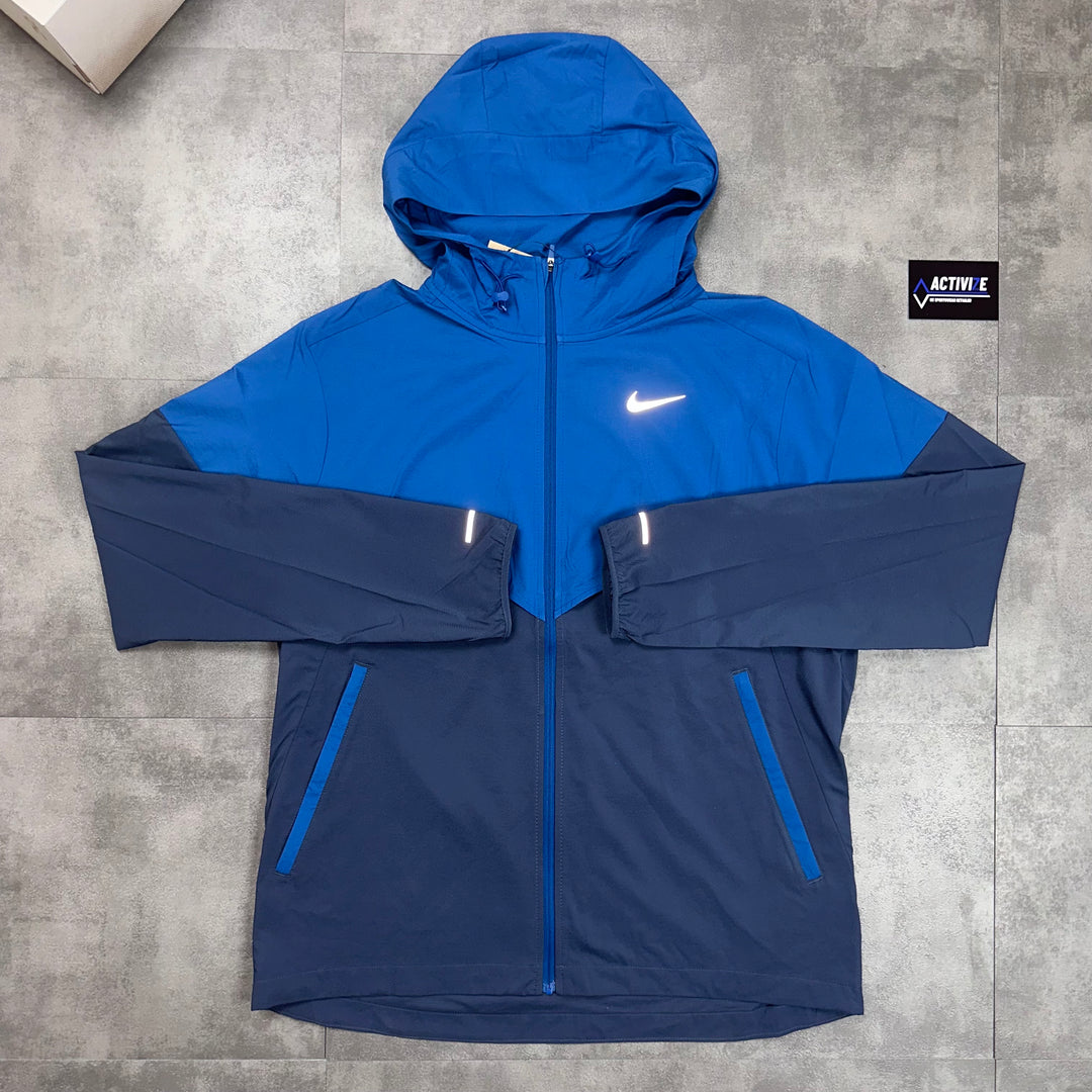 nike uv windbreaker jacket thunder blue 