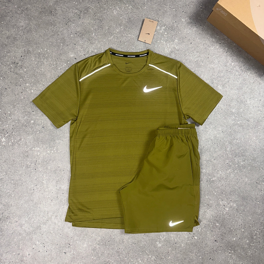 Nike Miler T-Shirt Pacific Moss