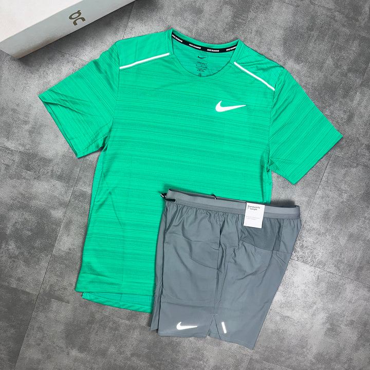 Nike Miler T-Shirt Emerald Green