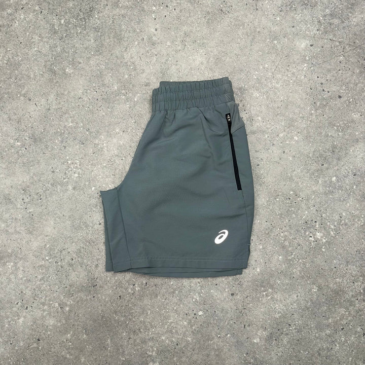 ASICS ARTIC SKY T-SHIRT & PANEL SHORTS SET - BLUE / GREY
