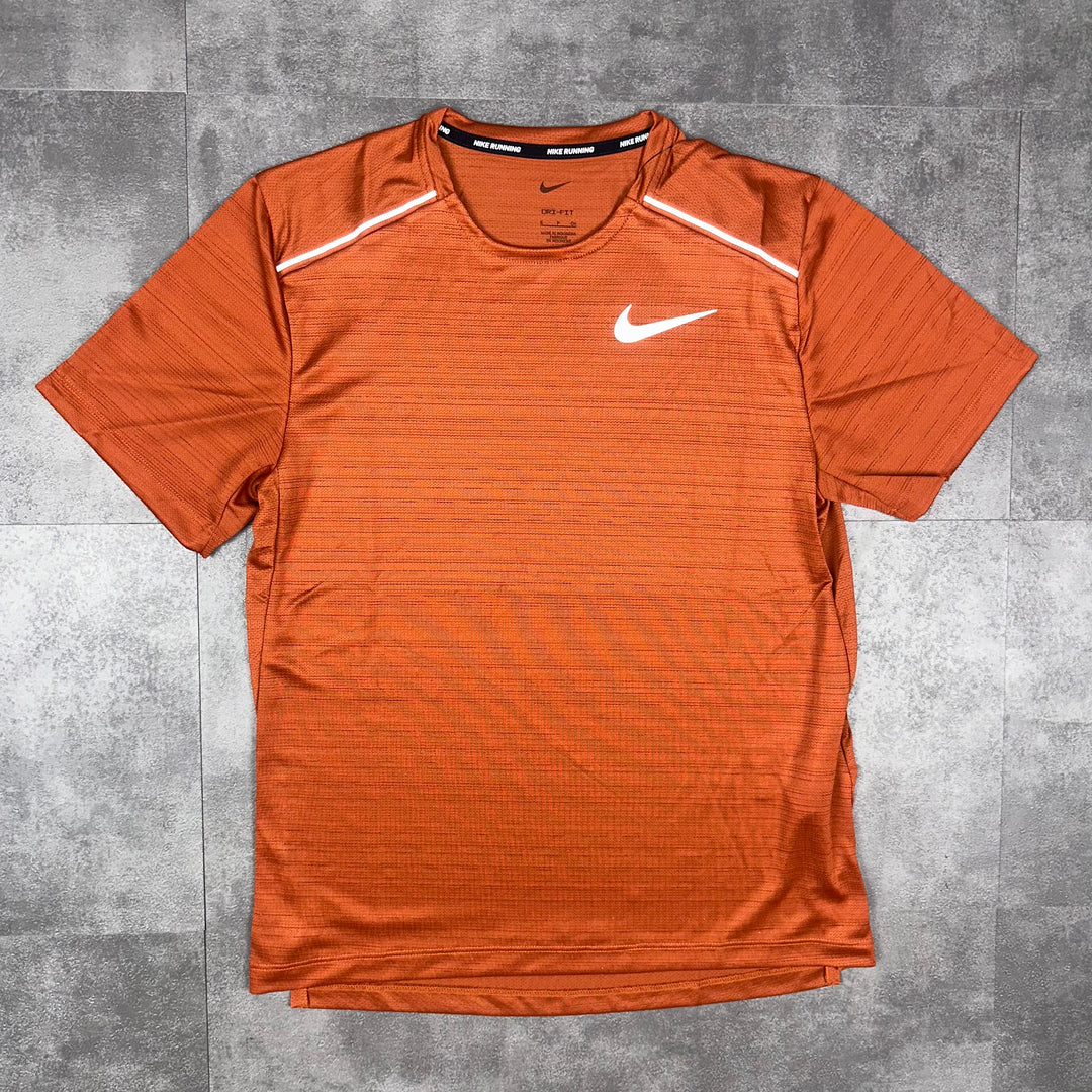 Nike Dri-Fit Miler T-Shirt Copper