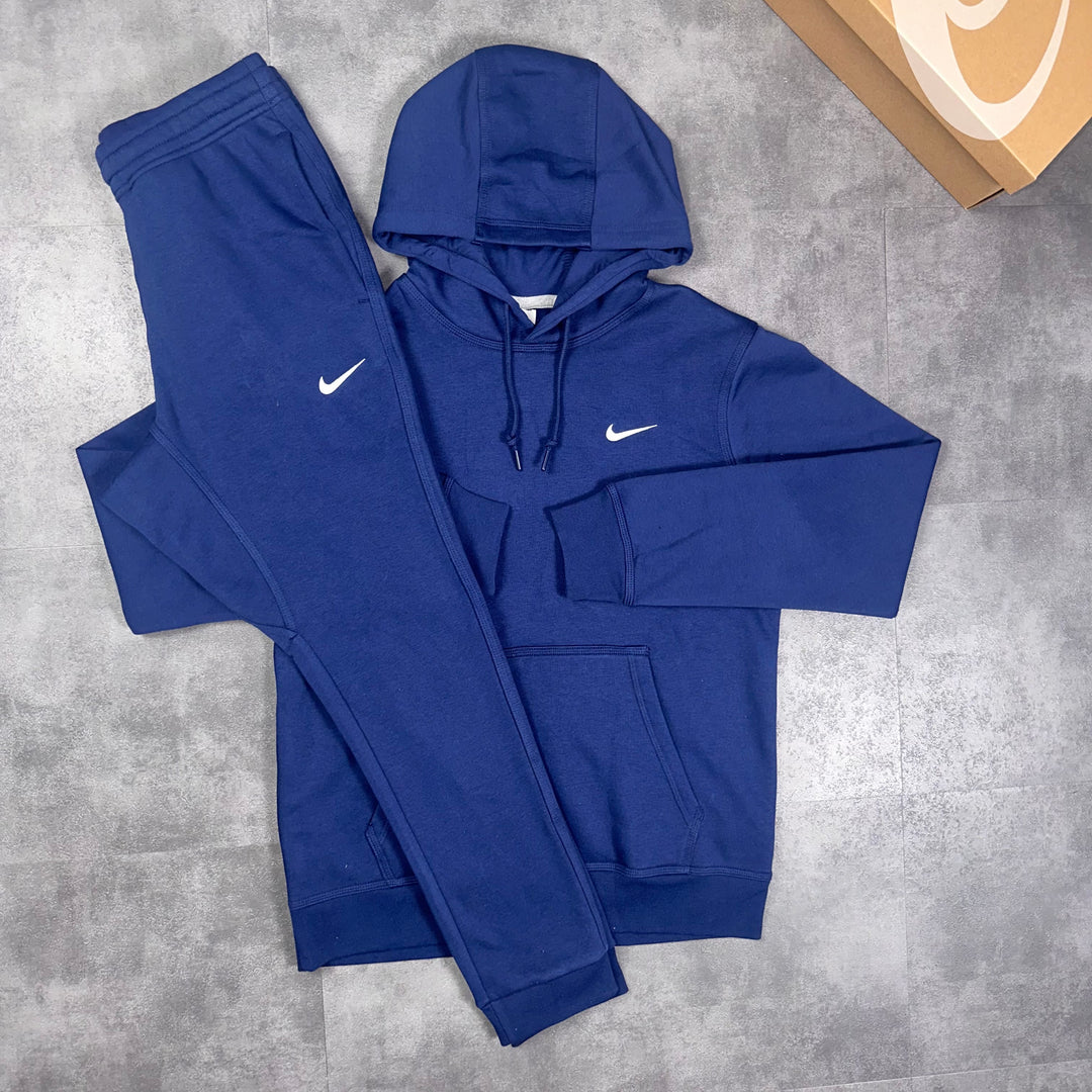 Nike Club Tracksuit Navy