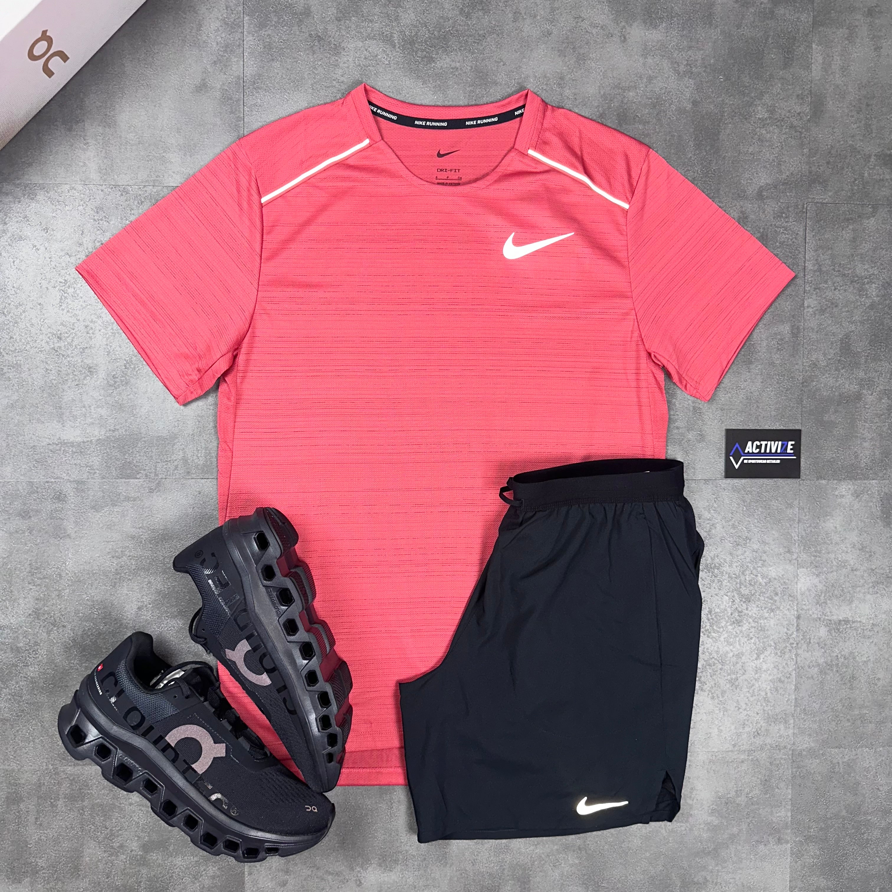 Nike shorts t shirt set best sale