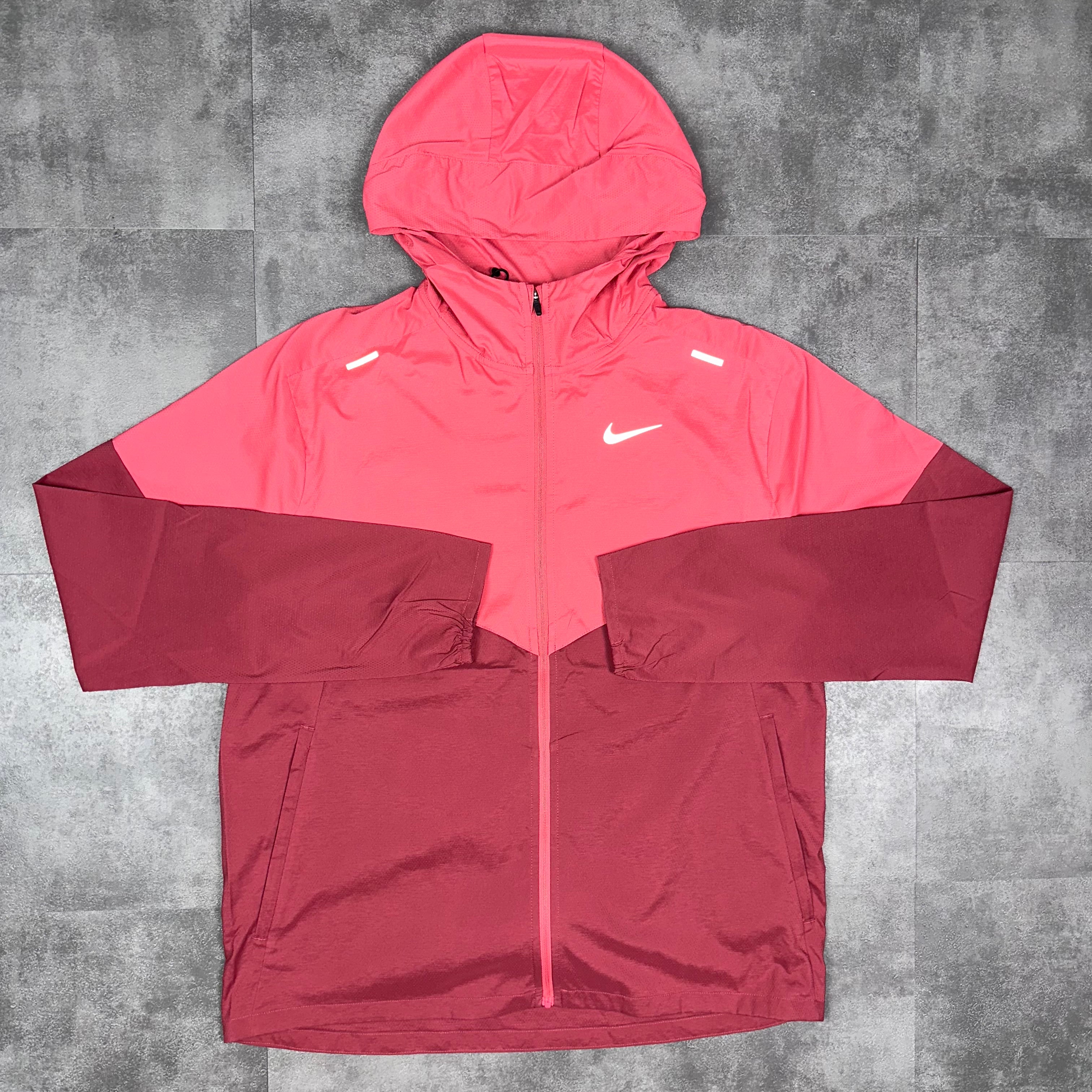 Nike UV Windbreaker Jacket Adobe Red