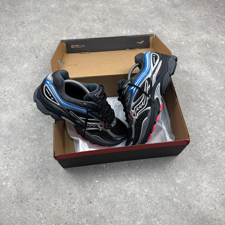 SAUCONY OMNI PRO GRID 9 - BLACK/MULTI