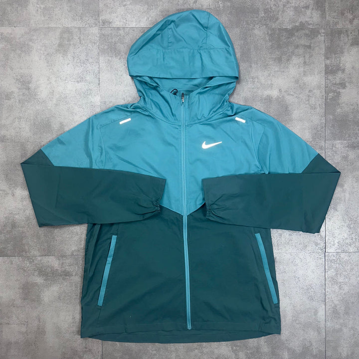 nike uv windbreaker jacket teal 