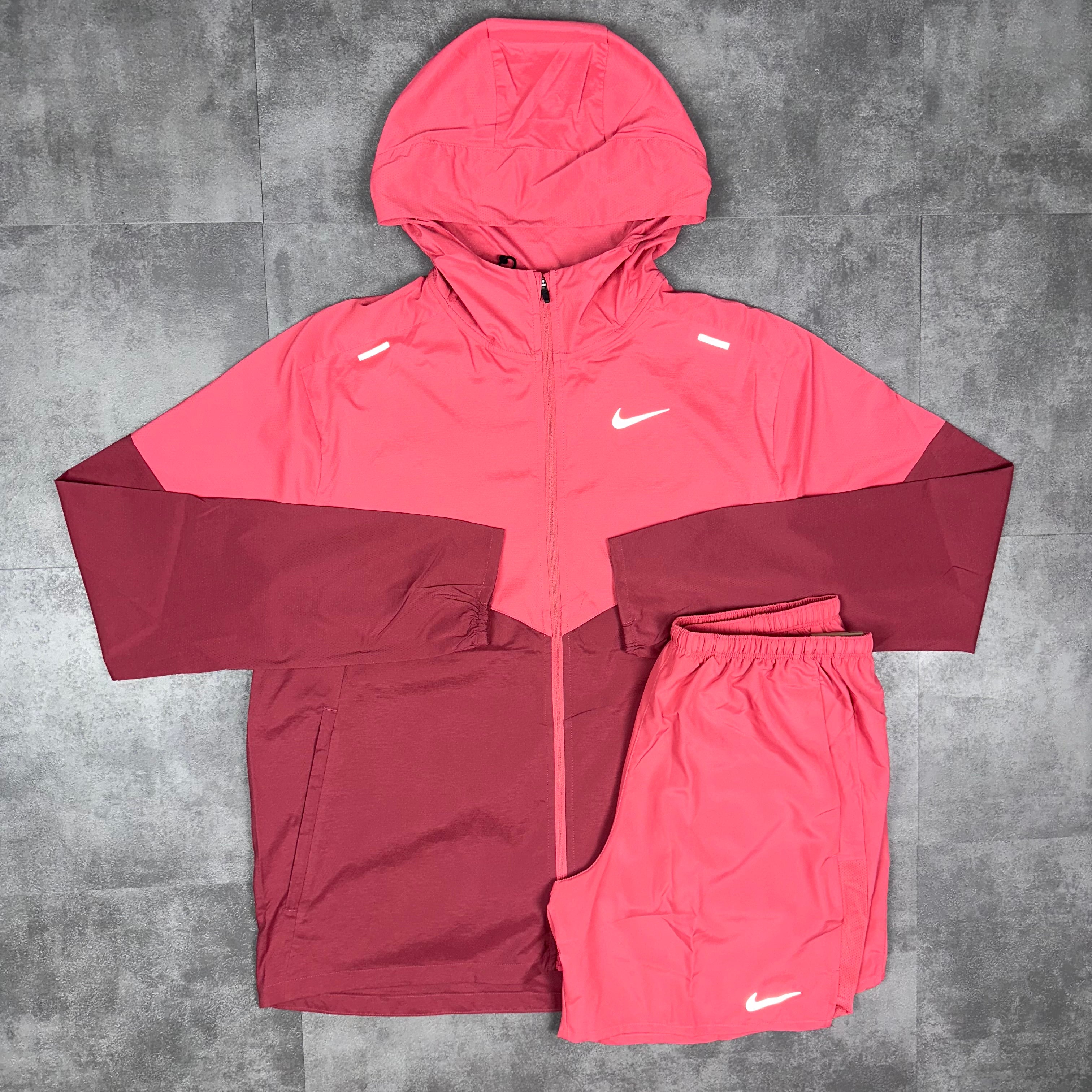 Nike jacket set hotsell