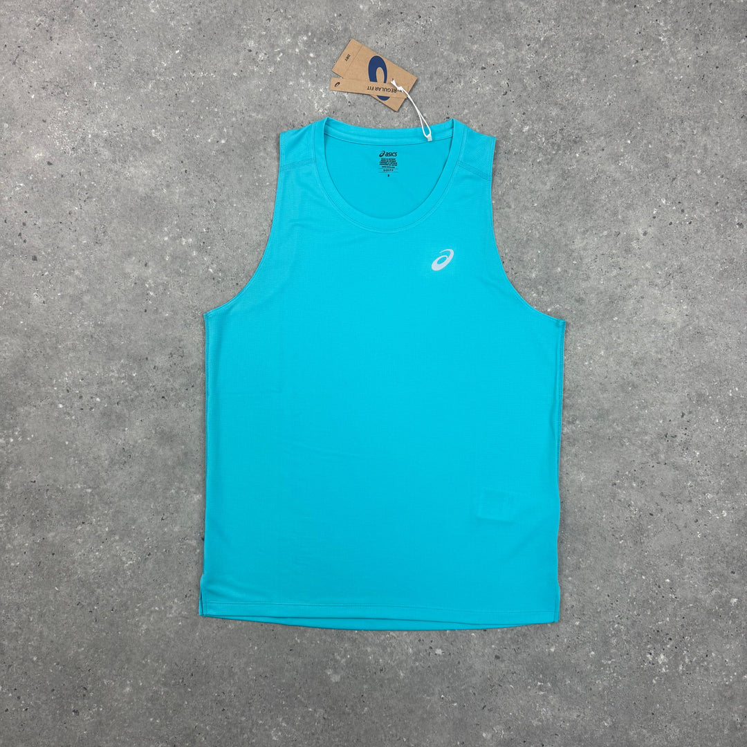 ASICS CORE VEST - ENERGY AQUA