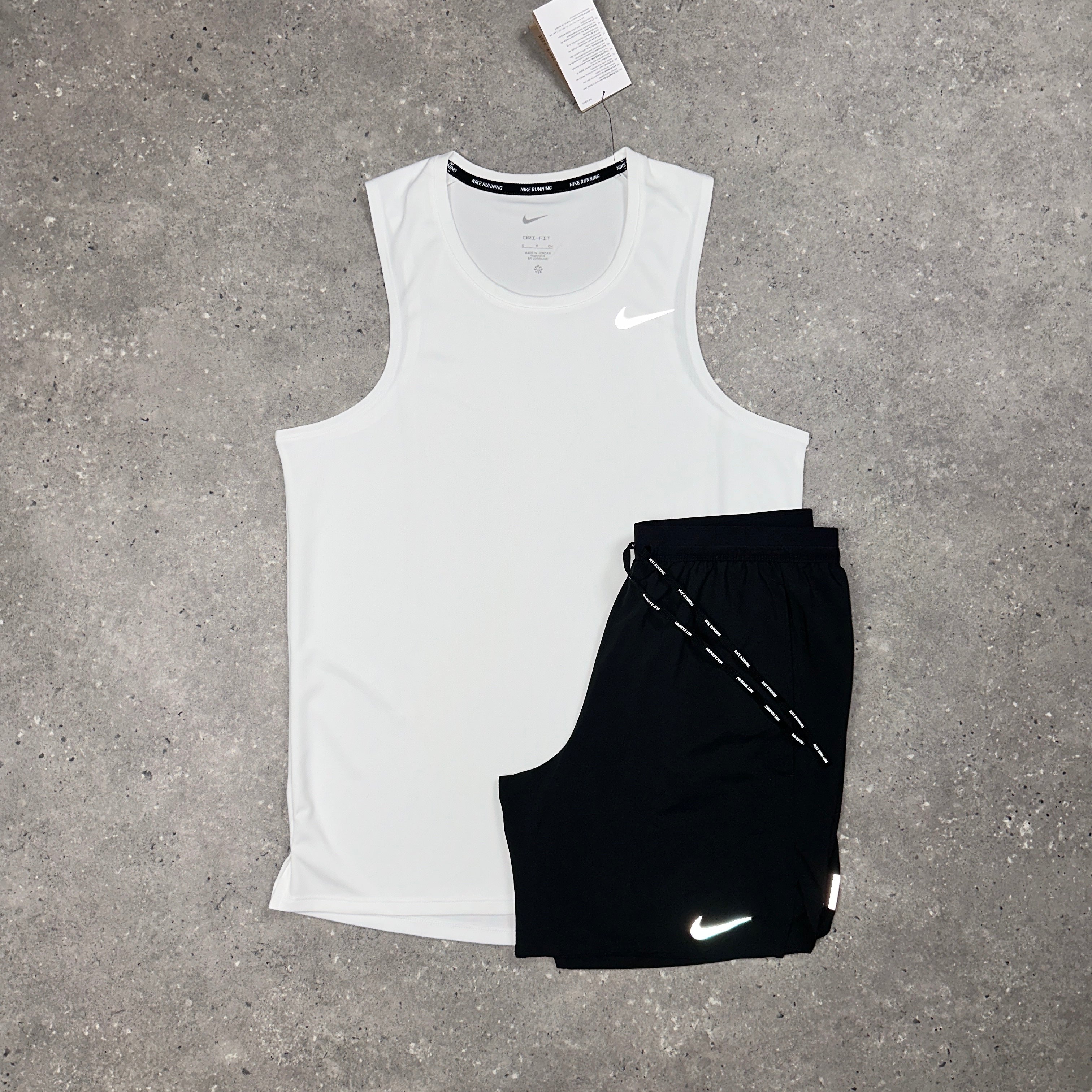 mens twin set shorts and top nike
