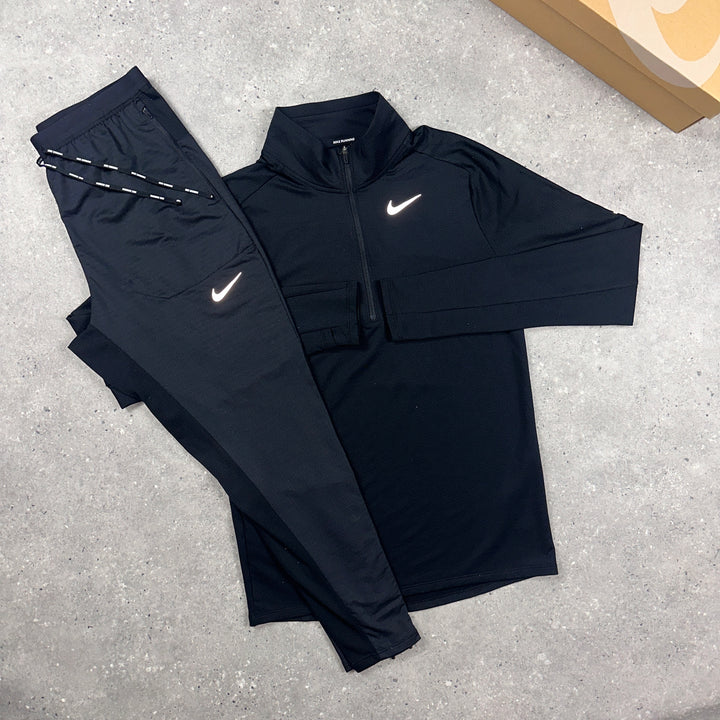 Nike Element Half Zip & Nike Phenoms Set Black