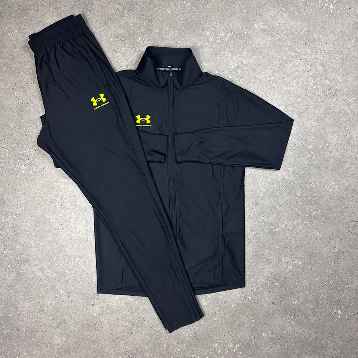 Under Armour Pro Tracksuit Black/Neon