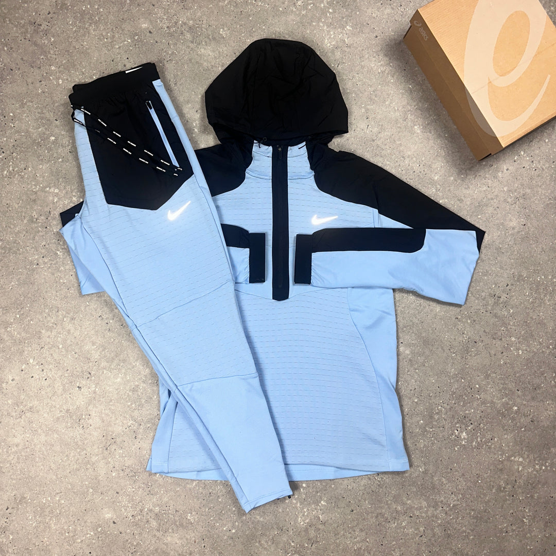 Nike Thermal Zip Top Cobalt & Nike Phenom Bottoms Cobalt
