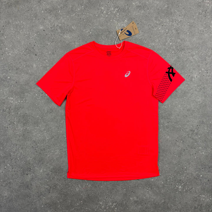 ASICS ICON T-SHIRT - FLASH RED