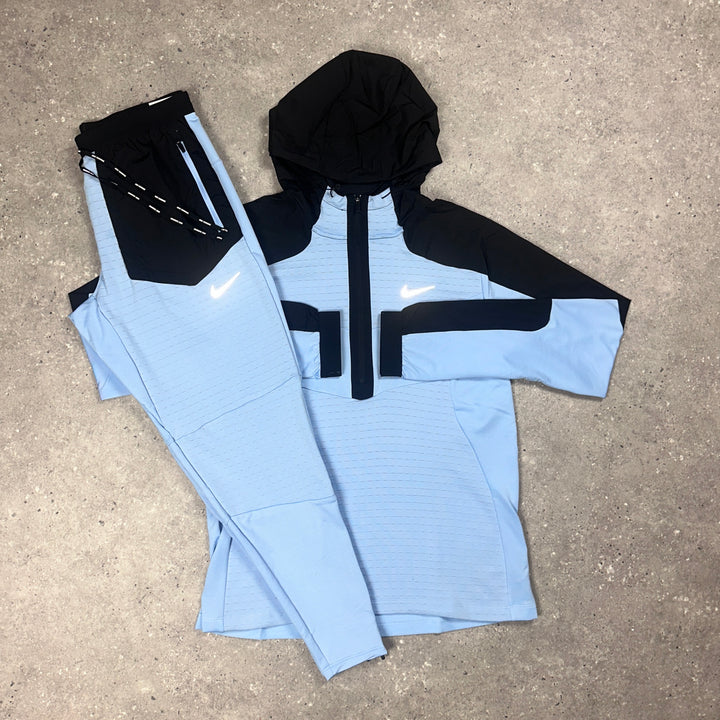 Nike Thermal Zip Top Cobalt & Nike Phenom Bottoms Cobalt