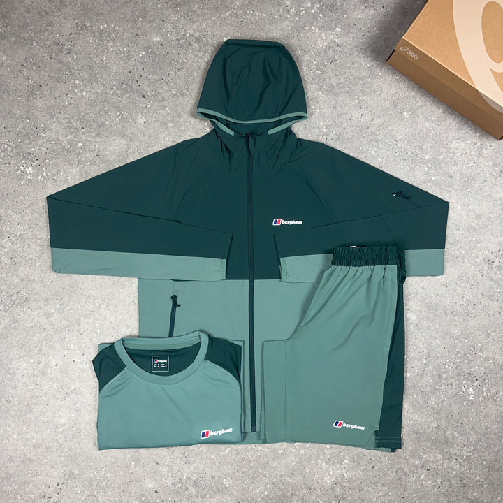 Berghaus Theran Jacket 3 Piece Bundle Green