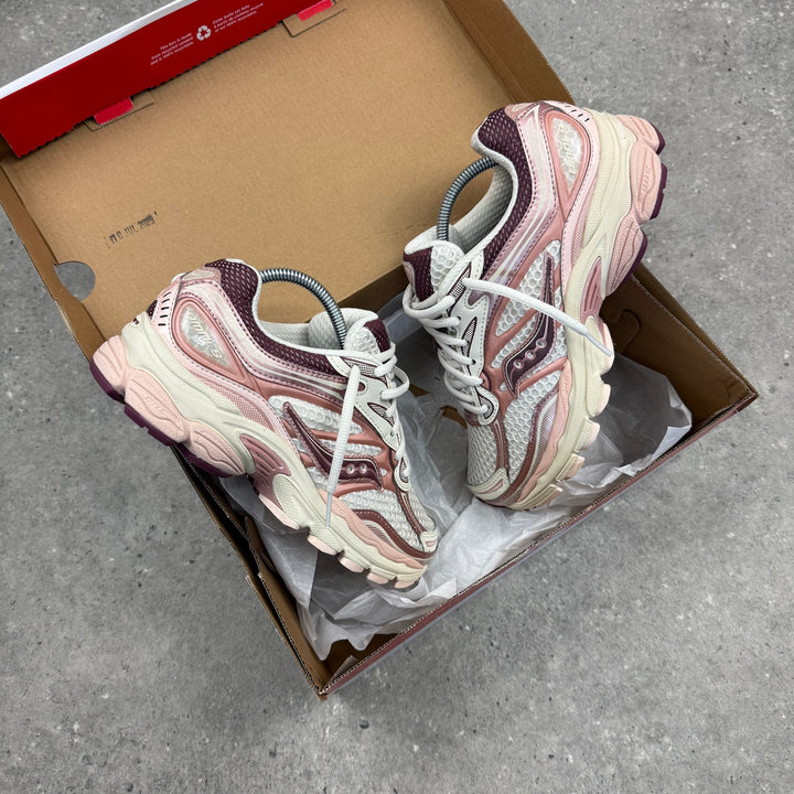 SAUCONY OMNI PRO GRID 9 - BEIGE / PINK